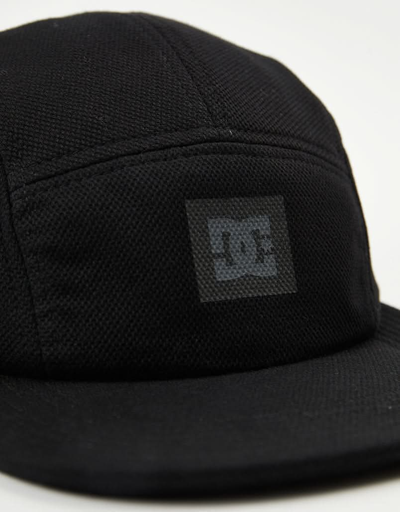 DC Full Sign 5 Panel Cap - Black