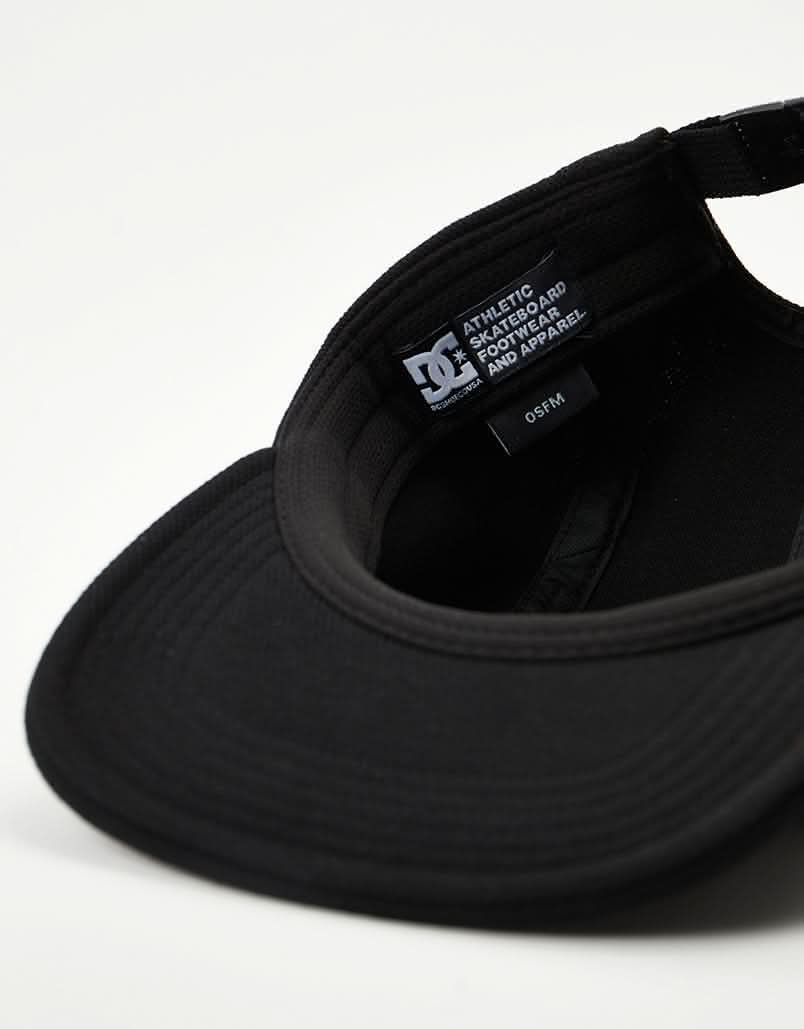 DC Full Sign 5 Panel Cap - Black