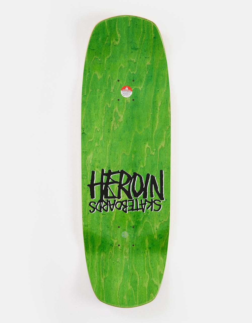 Heroin Double Shovel Skateboard Deck - 9.9”