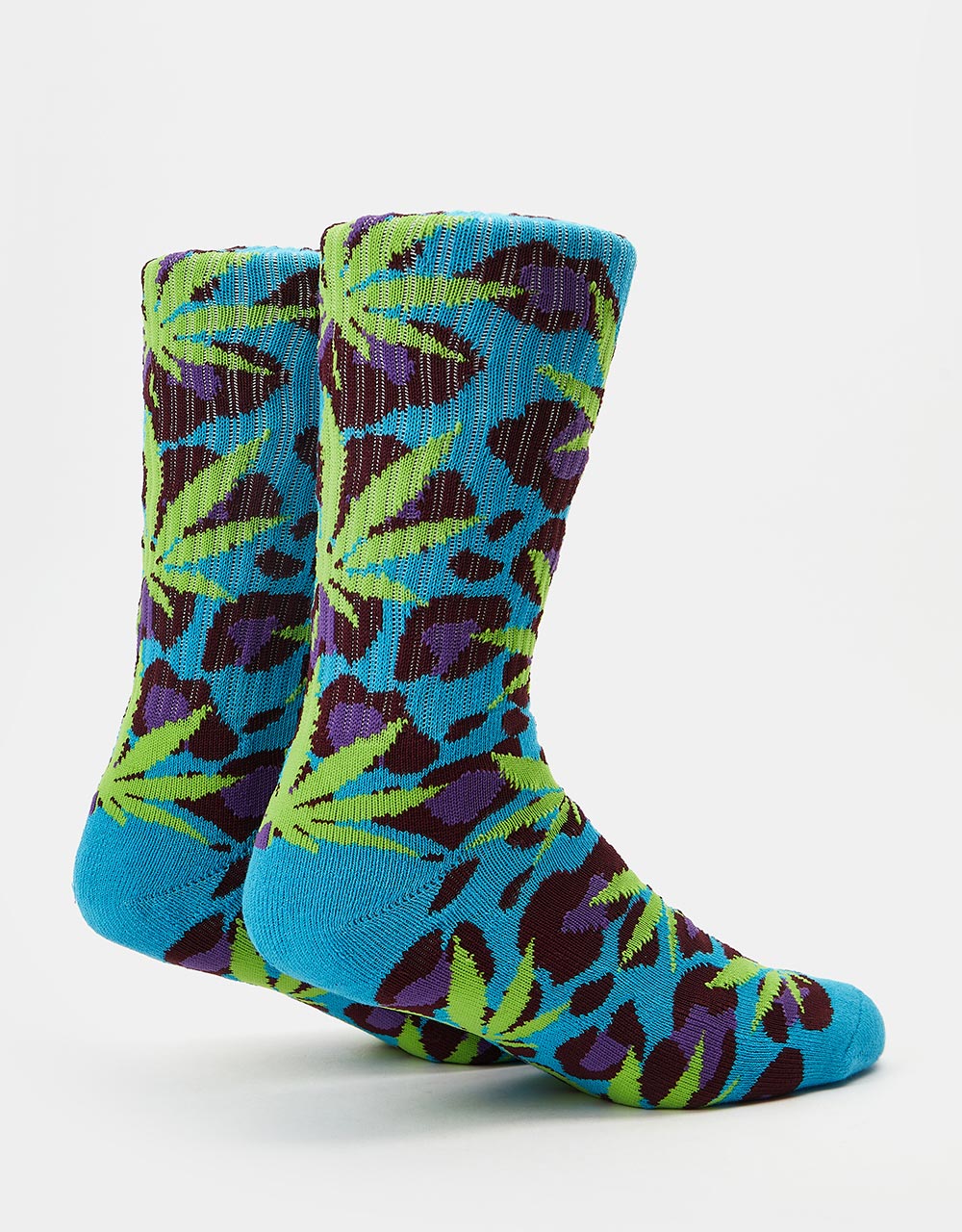 HUF Wildlife Plantlife Sock - Blue