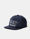 Obey Records 5 Panel Cap - Mild Navy