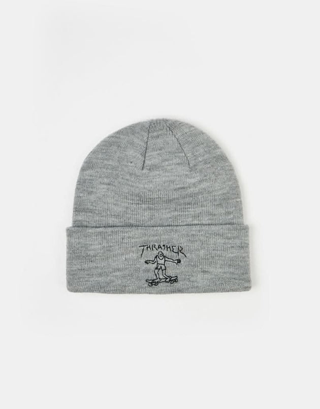 Thrasher Gonz Beanie - Heather Grey