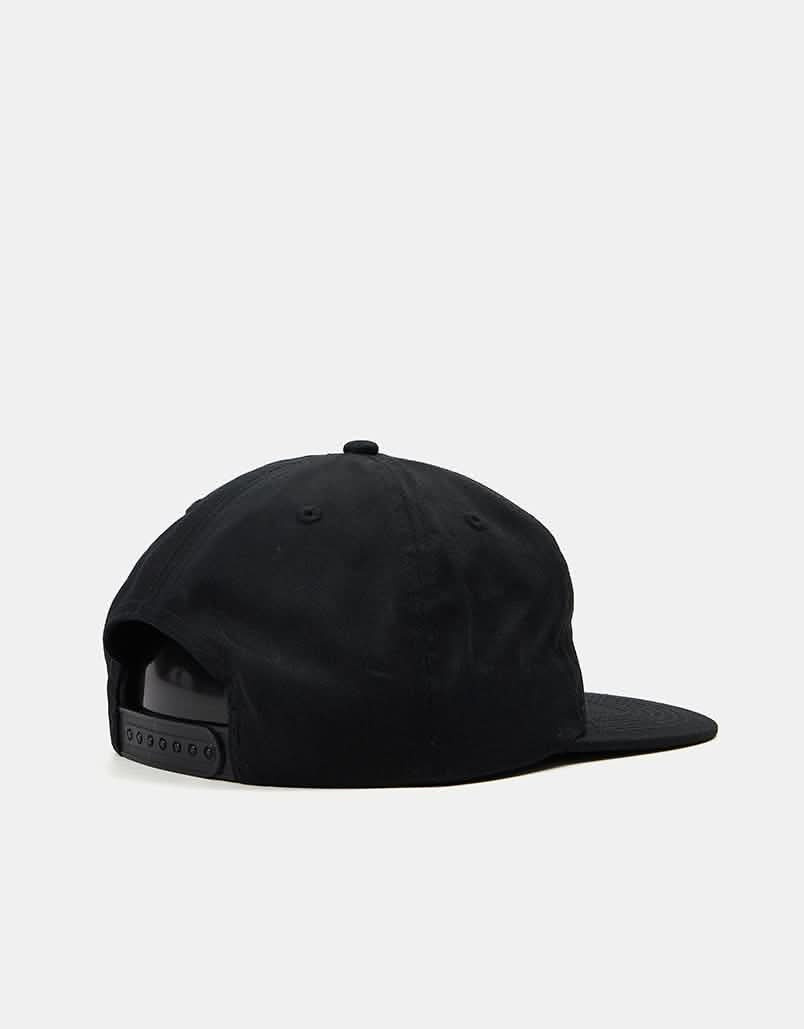 Thrasher Mag Logo Snapback Cap - Black/White