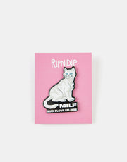 RIPNDIP Man I Love Felines Pin - Multi