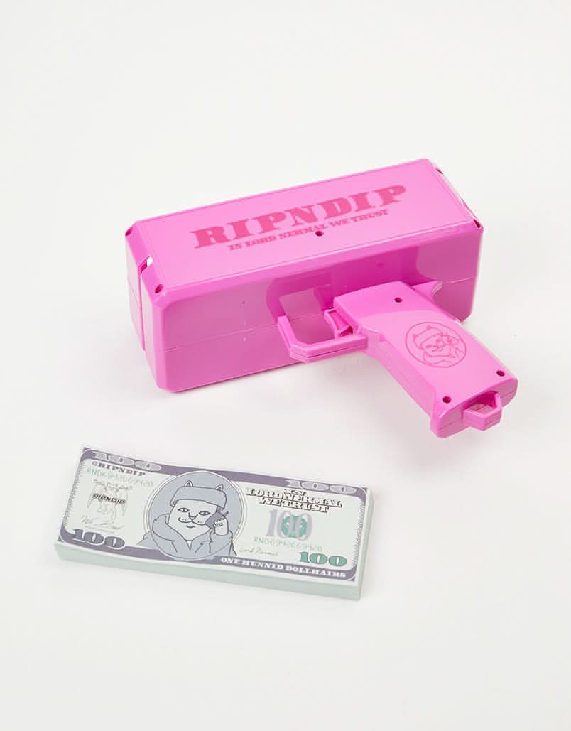 RIPNDIP Moneybag Money Gun - Hot Pink
