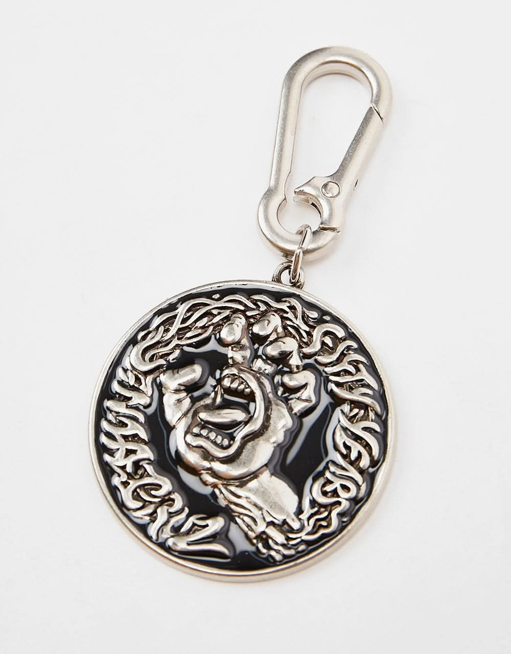 Santa Cruz Screaming 50 Keychain - Antique Nickel