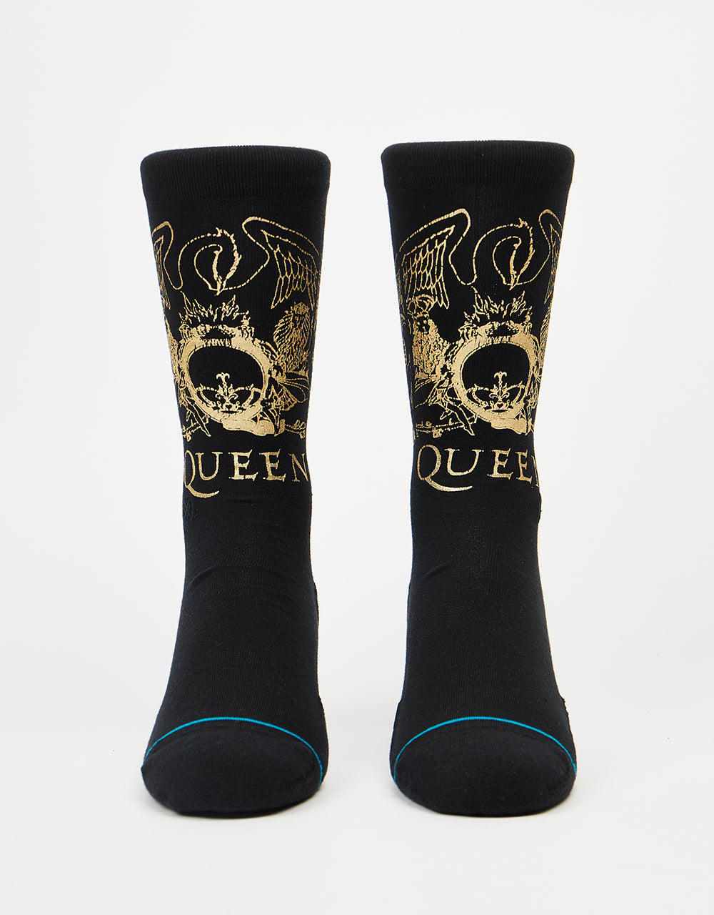 Stance x Queen Golden Crew Socks - Black