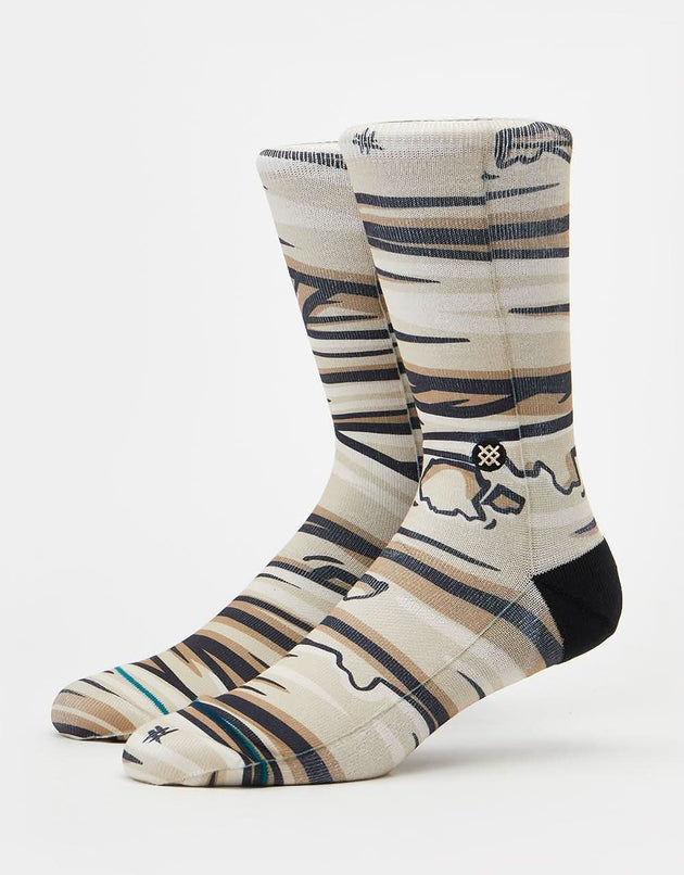 Stance x Blue The Great Mummy T Crew Socks - Tan