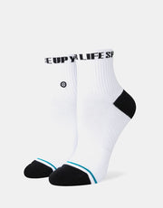 Stance x Spice Girls Hai Si Ja Crew Socks - White