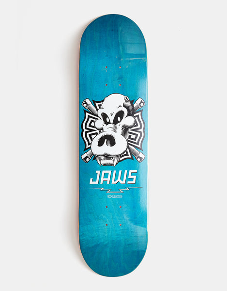 Birdhouse Jaws Skull Pro Blue スケートボード Birdhouse Jaws Skull Skateboard Deck - 8.25