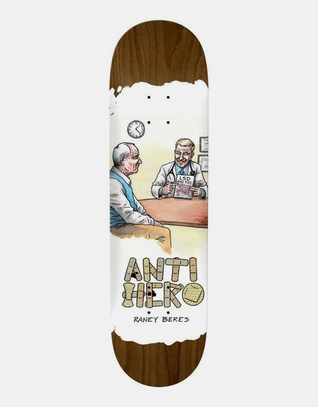 Anti Hero Raney Medicine Skateboard Deck - 8.5"