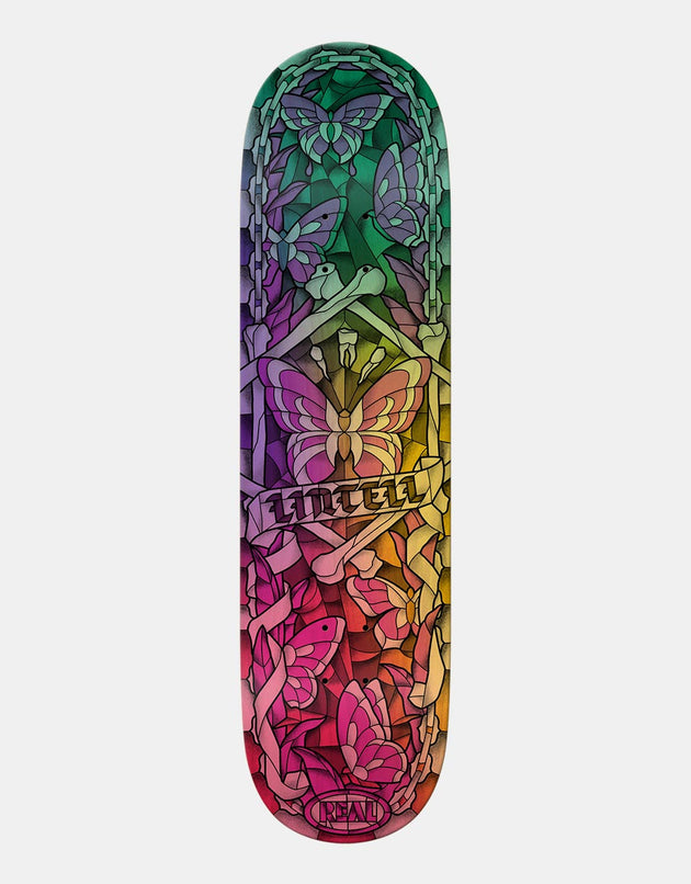 Real Lintell Chromatic Cathedral Skateboard Deck - 8.38"