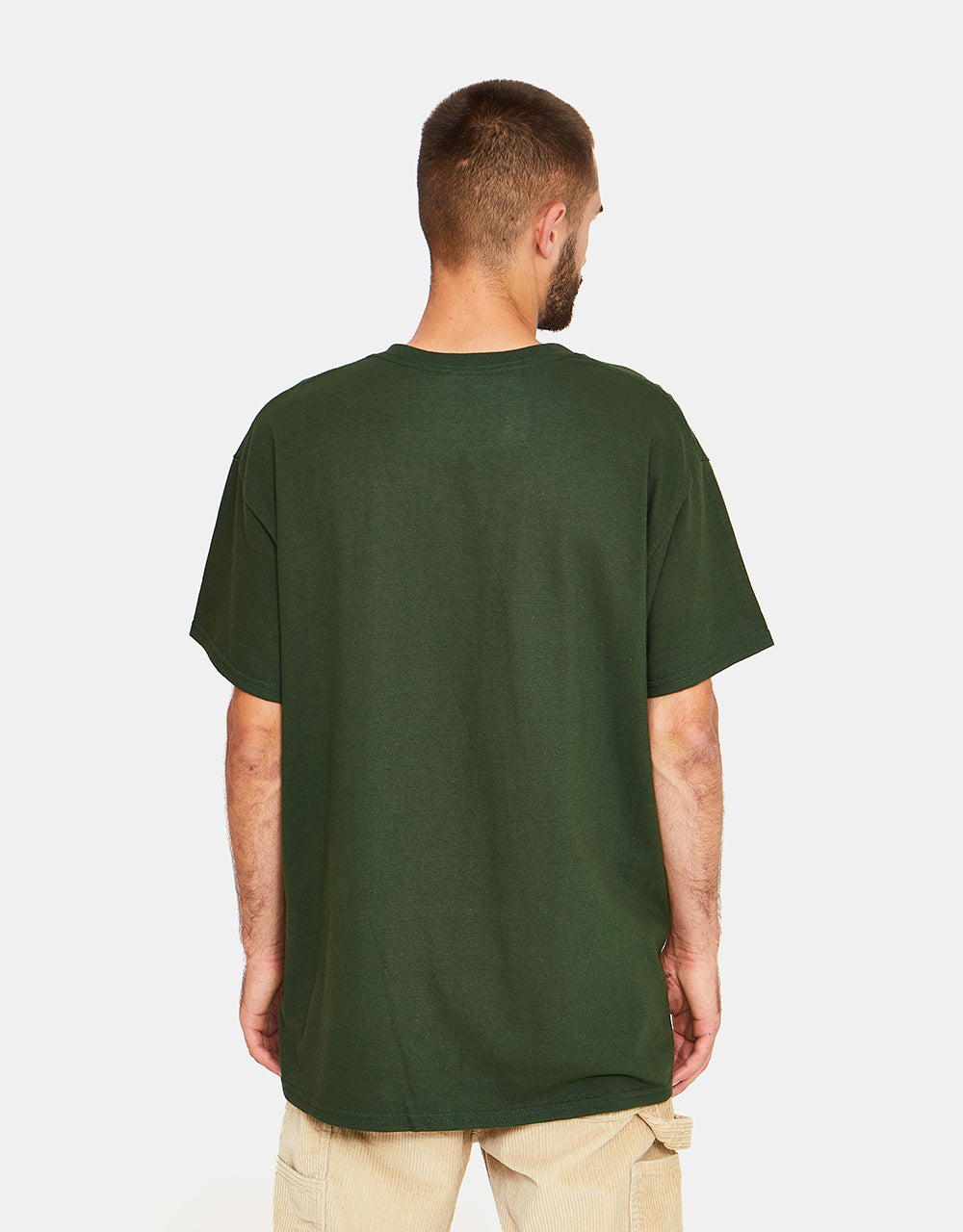 Route One Dawn Of Time T-Shirt - Forest Green