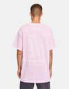 Route One It's A Good Day T-Shirt - Light Pink