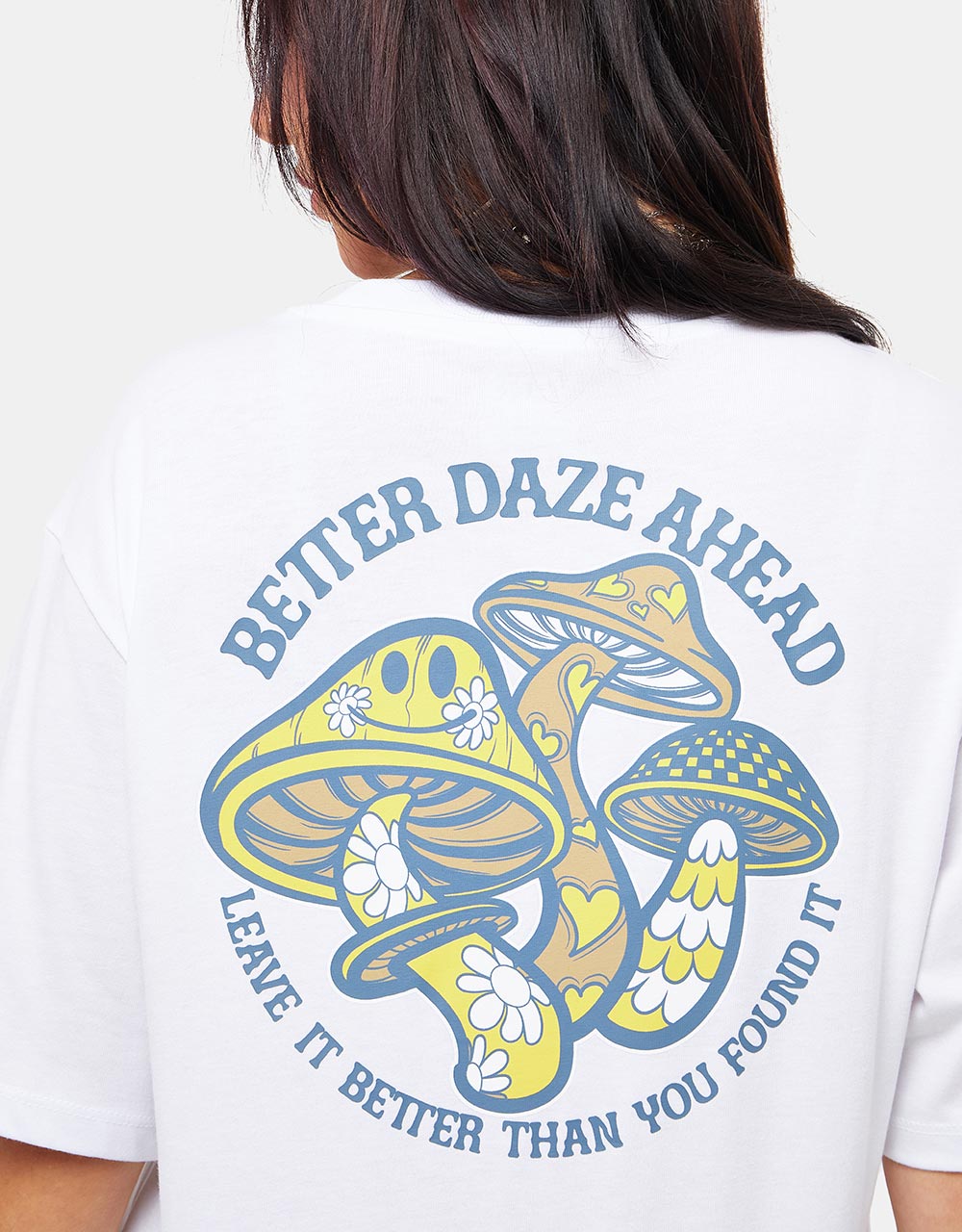 Vans Womens Better Daze Pocket T-Shirt  - White