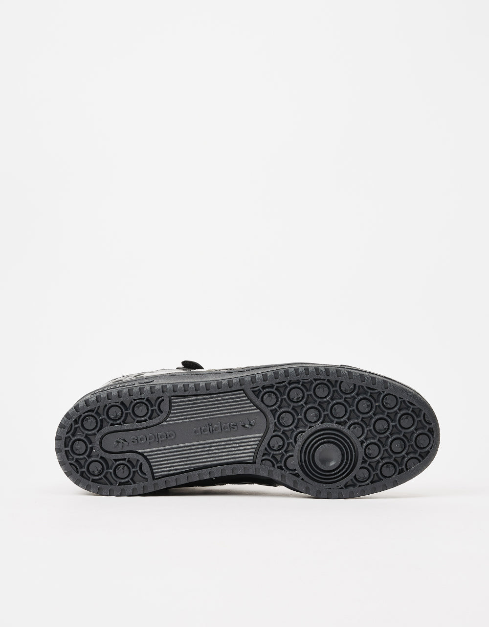 adidas x Heitor Forum 84 Mid ADV Skate Shoes - Core Black/Silver Metal