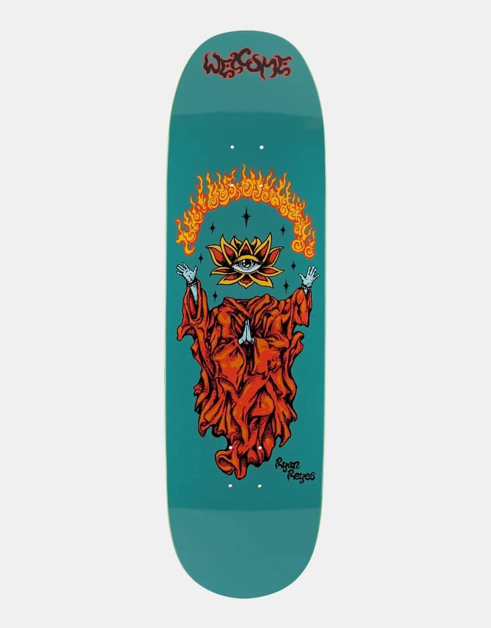 Welcome Reyes Rebirth on Baculus 2 Skateboard Deck - 9"