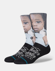 Stance x Lil Wayne Mister Carter Crew Socks  - Black