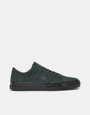 Converse One Star Pro Classic Suede Skate Shoes - Secret Pines/Black/Black