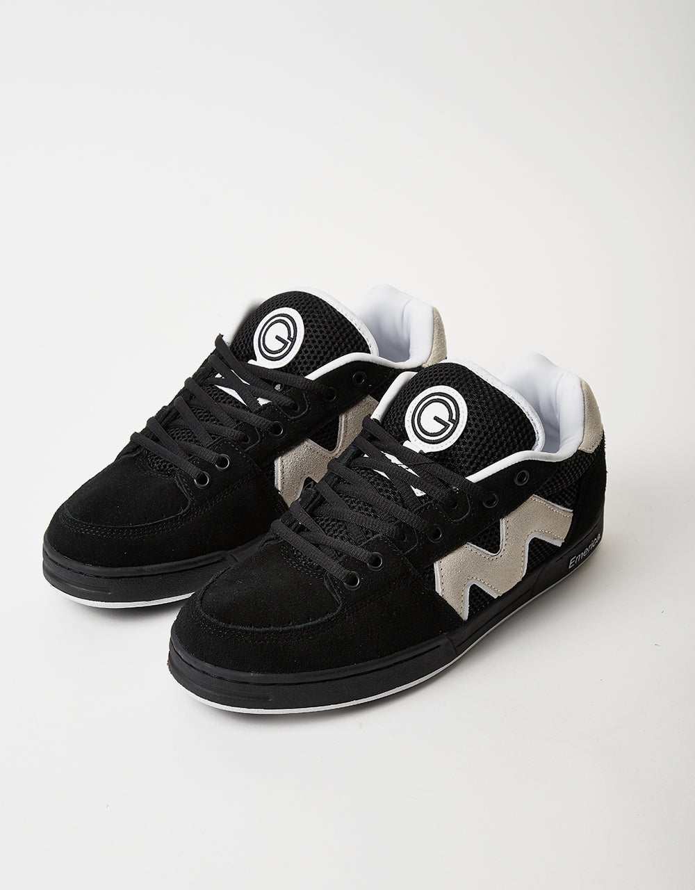 Emerica OG-1 Skate Shoes - Black/White