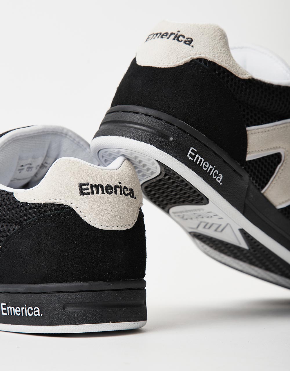 Emerica OG-1 Skate Shoes - Black/White