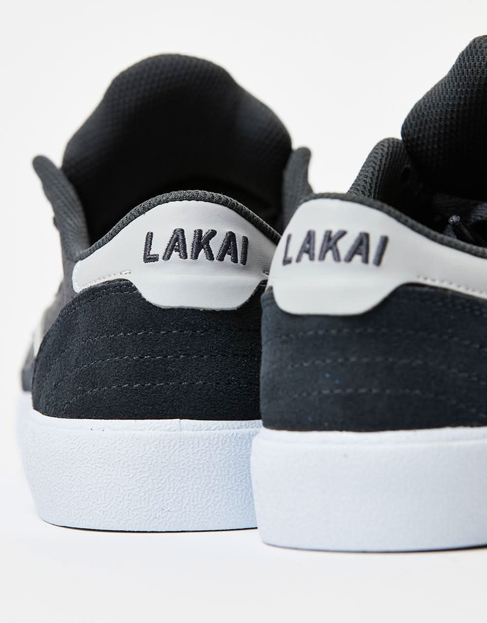 Lakai Cambridge Skate Shoes - Charcoal Suede