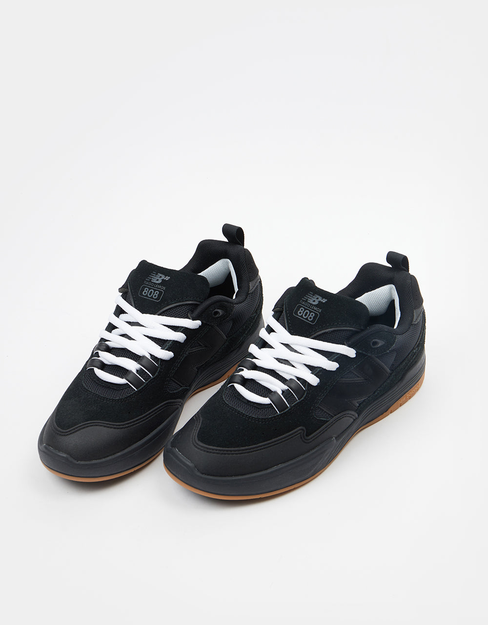 New Balance Numeric 808 Skate Shoes - Black/Gum