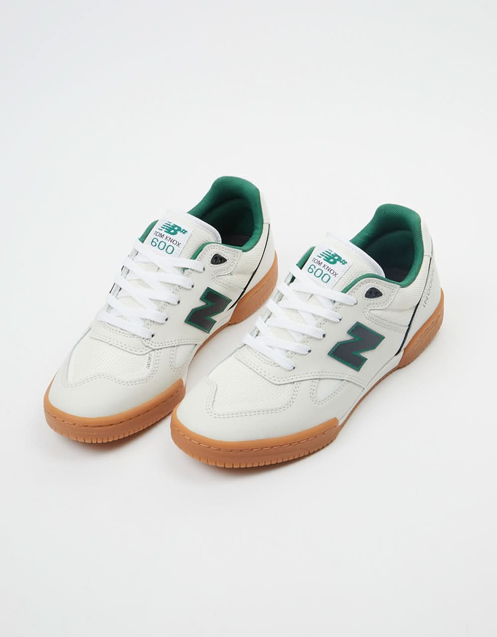 New Balance Numeric 600 Skate Shoes - White/Gum