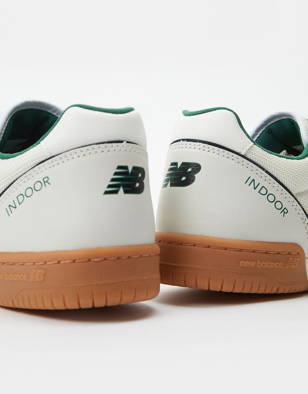 New Balance Numeric 600 Skate Shoes - White/Gum