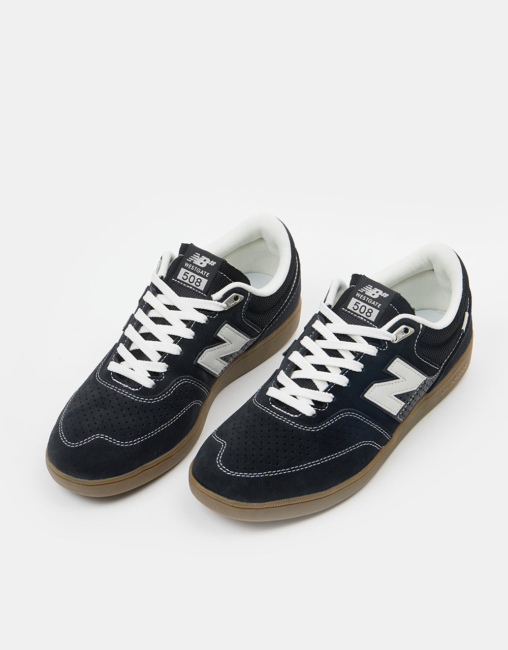 New Balance Numeric 508 Skate Shoes - Black/Gum