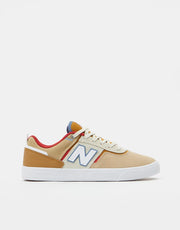 New Balance Numeric 306 Skate Shoes - Tan/Red