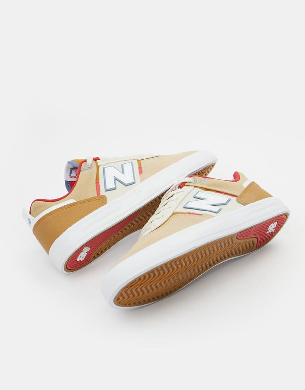 New Balance Numeric 306 Skate Shoes - Tan/Red