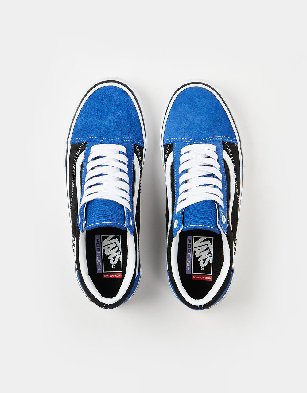 Vans Skate Old Skool Skate Shoes -  Blue/Black/White