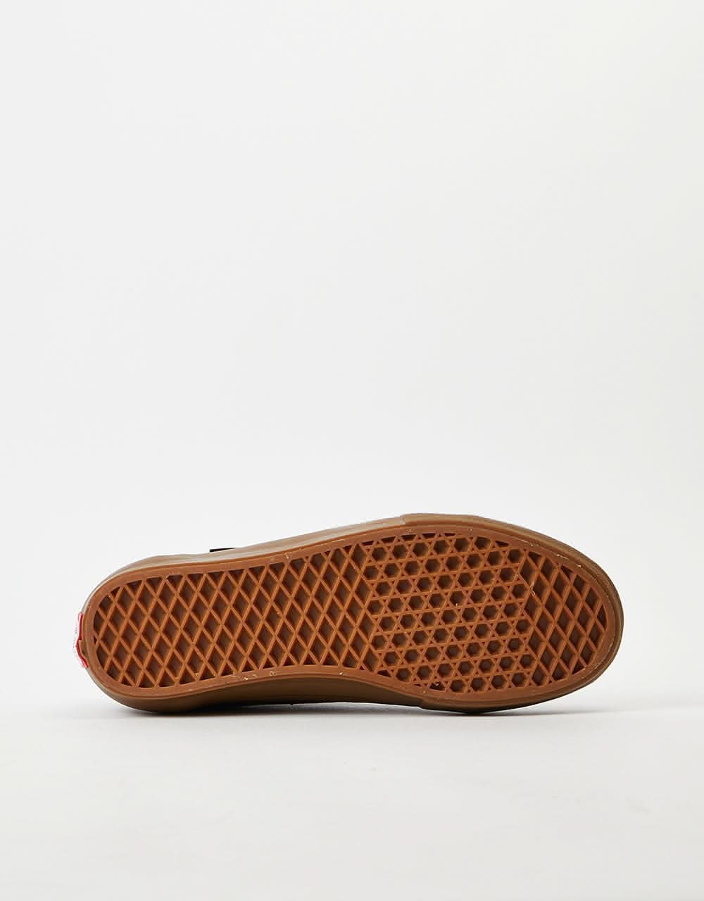 Vans Skate Old Skool Skate Shoes Dark Red/Gum