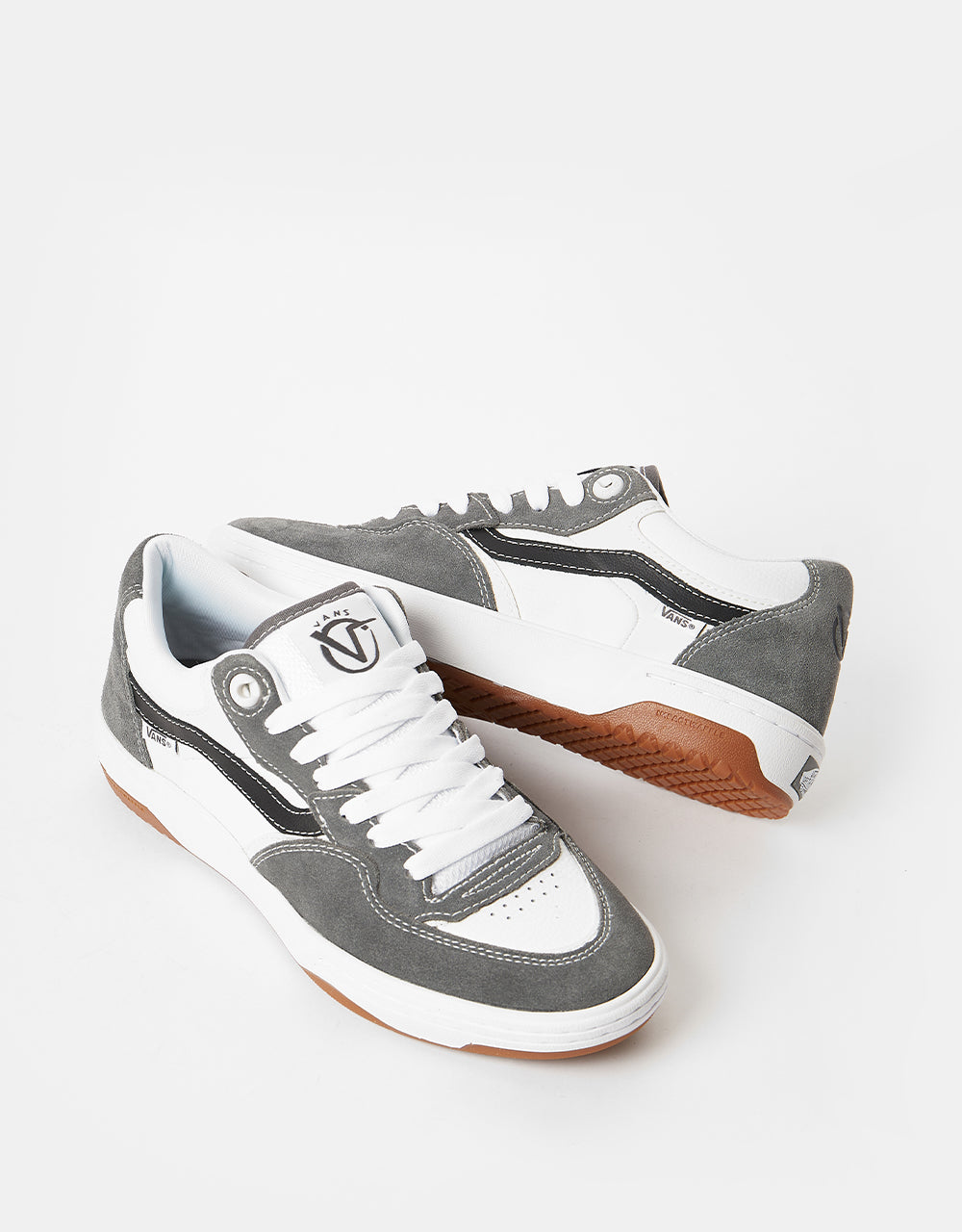 Vans Rowan II Skate Shoes -  Grey/White