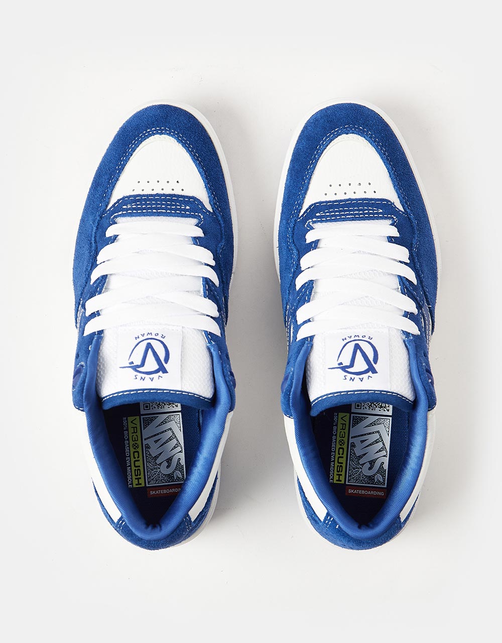 Vans Rowan II Skate Shoes -  True Blue/White