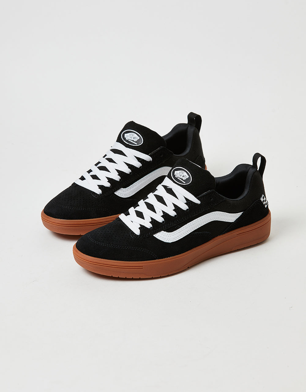 Vans Zahba Skate Shoes -  Black/Gum