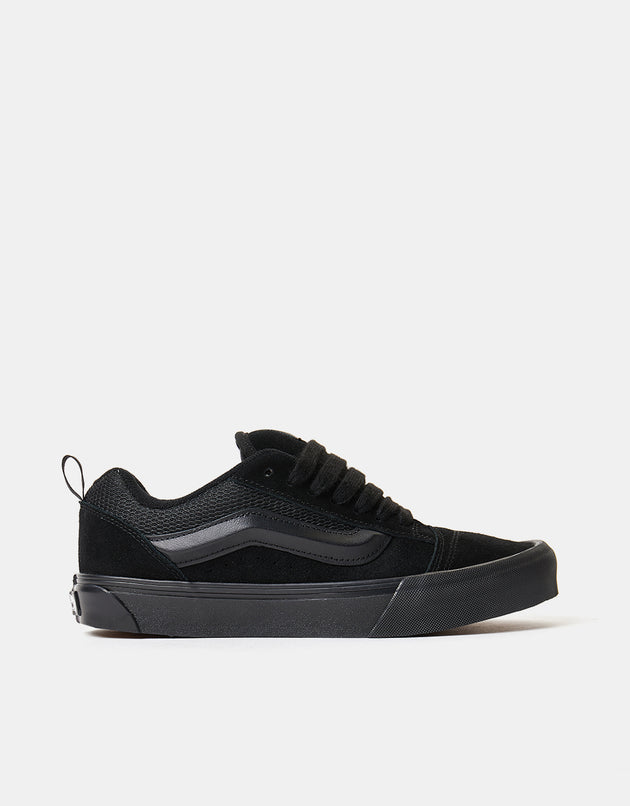 Vans Knu Skool Skate Shoes -  Black/Black