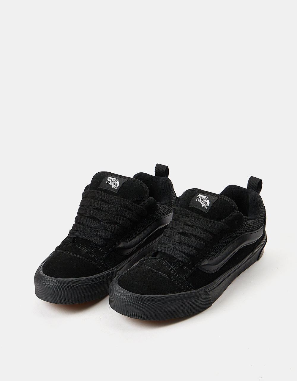 Vans Knu Skool Skate Shoes -  Black/Black