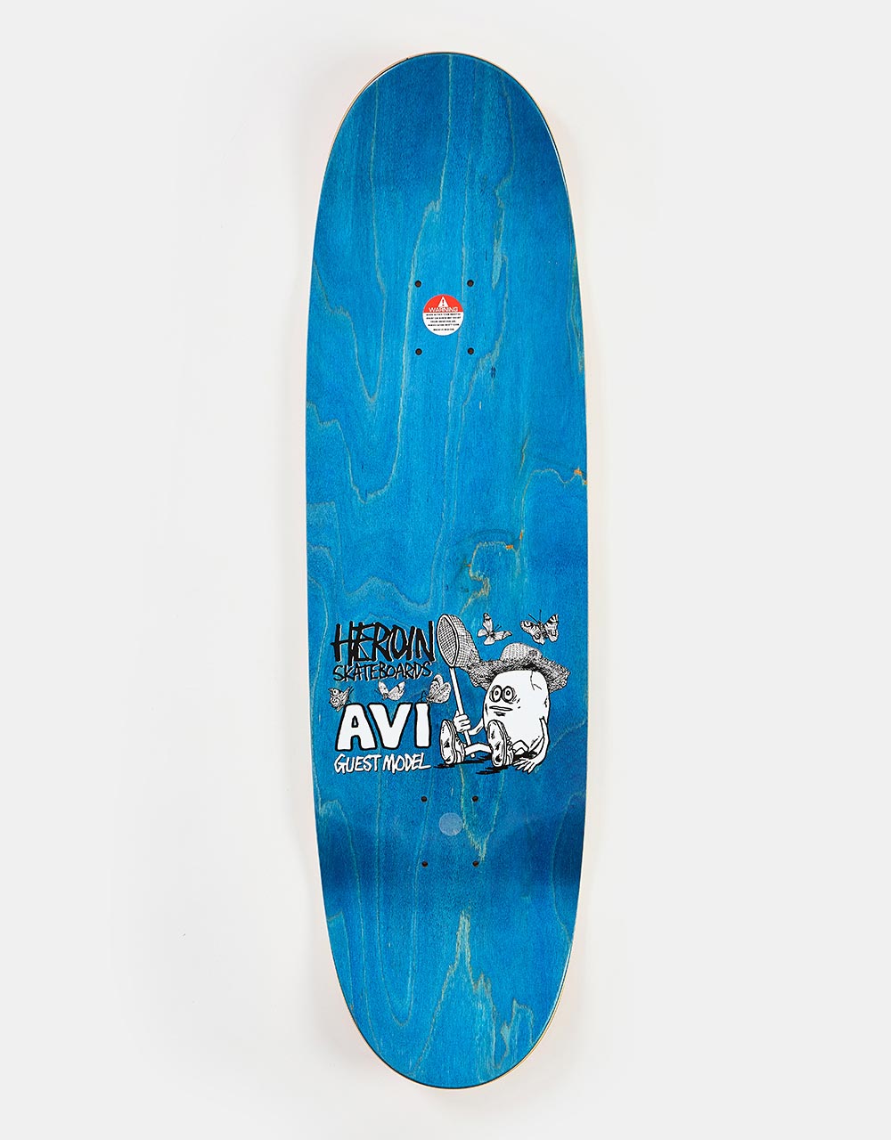 Heroin Avi Guest Egg Skateboard Deck - 8.8”