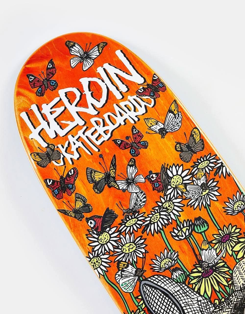 Heroin Avi Guest Egg Skateboard Deck - 8.8”