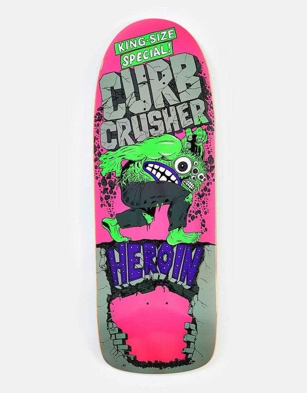 Heroin Curb Crusher XXL Skateboard Deck - 10.25”