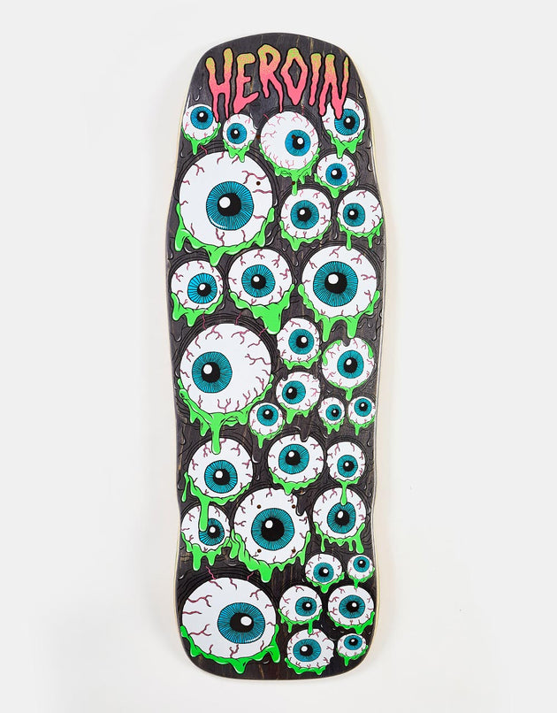 Heroin Mutant Eyeballer Skateboard Deck - 10.25”