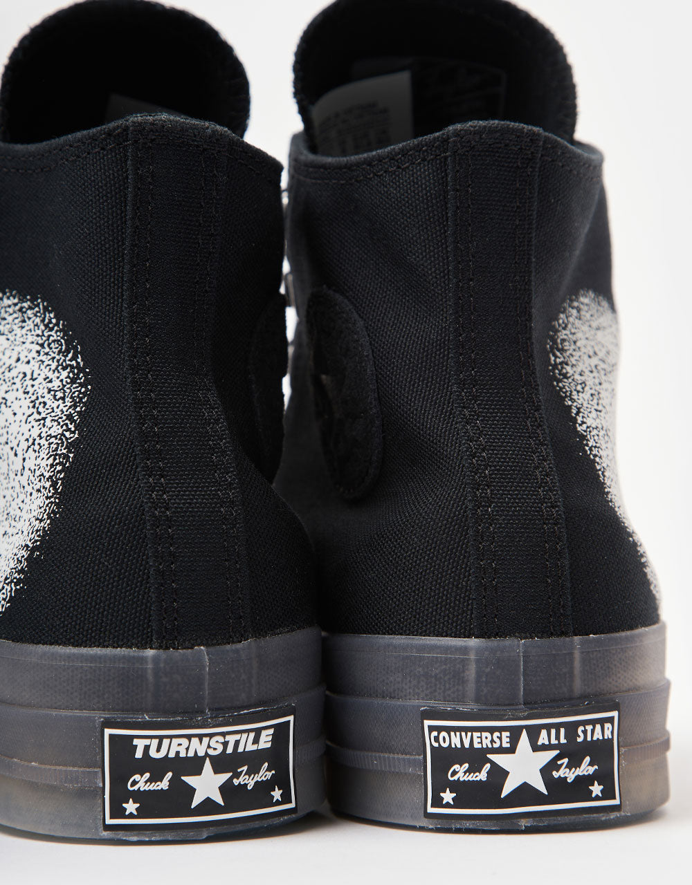 Converse x Turnstile Chuck 70s Skate Shoes - Black/Grey/White