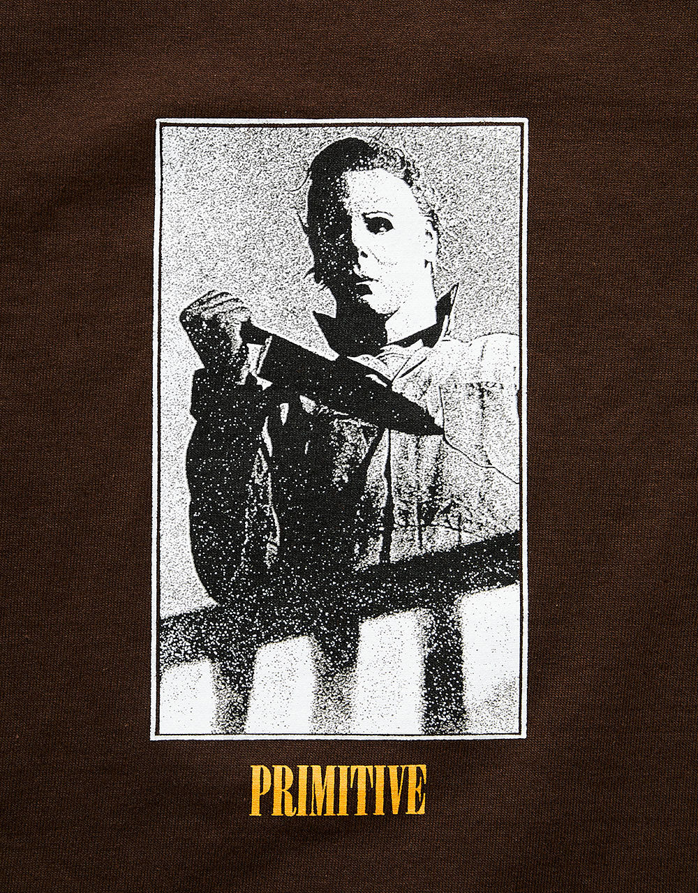 Primitive x Halloween Slasher T-Shirt - Brown