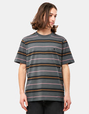 Carhartt WIP Haynes T-Shirt - Haynes Stripe/Jura