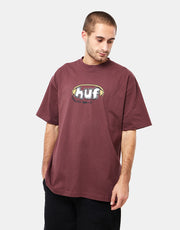 HUF Plug Me In T-Shirt - Eggplant