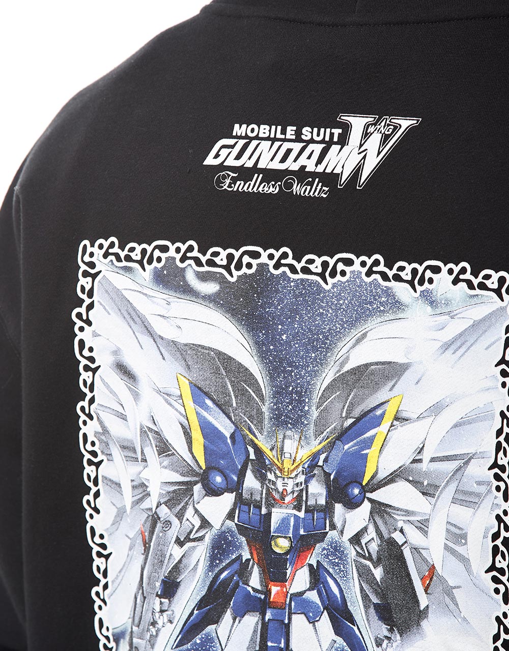 HUF x Gundam Wing Pullover Hoodie - Black