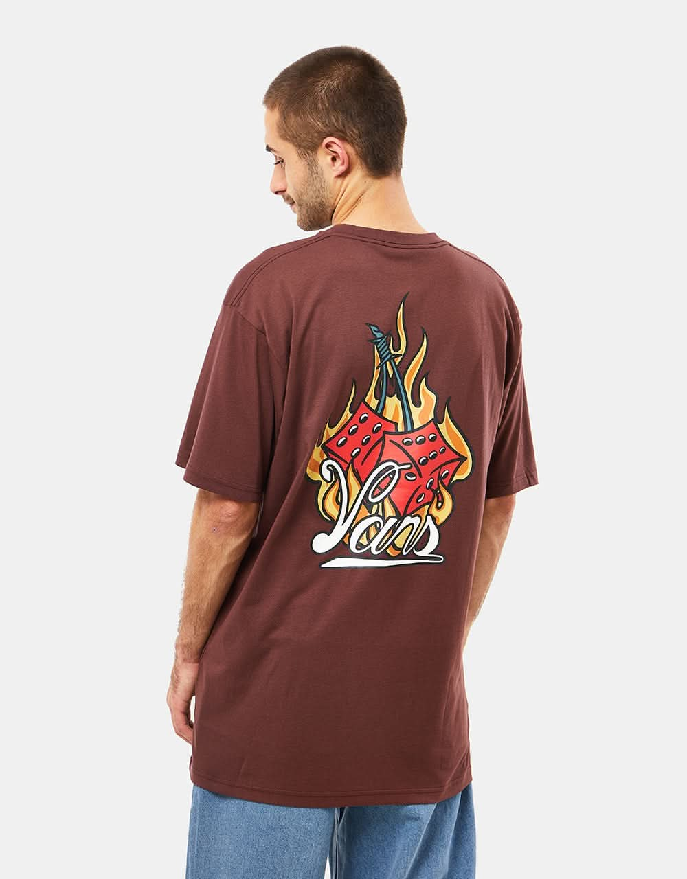 Vans Hot Box Cars T-Shirt - Bitter Chocolate