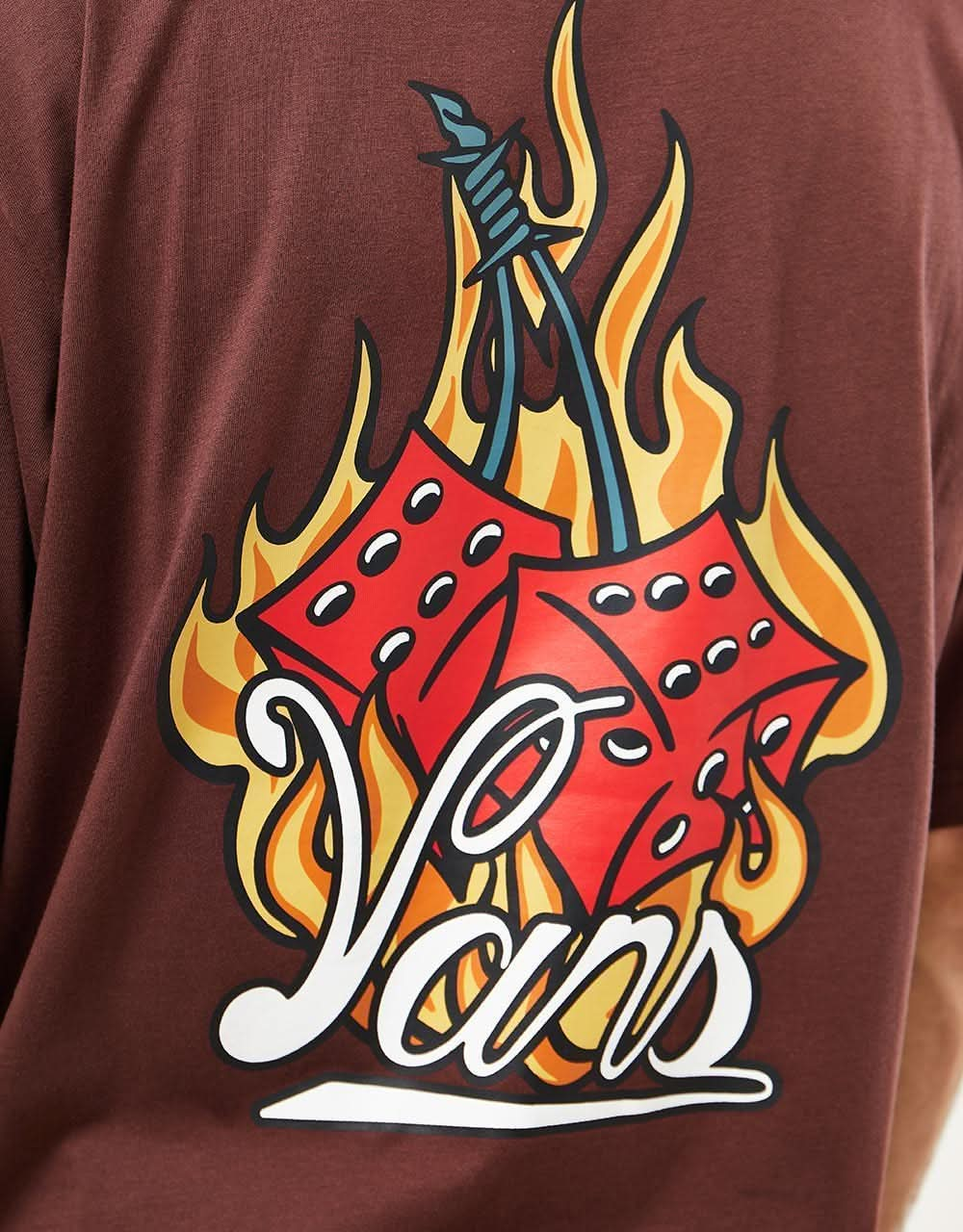 Vans Hot Box Cars T-Shirt - Bitter Chocolate